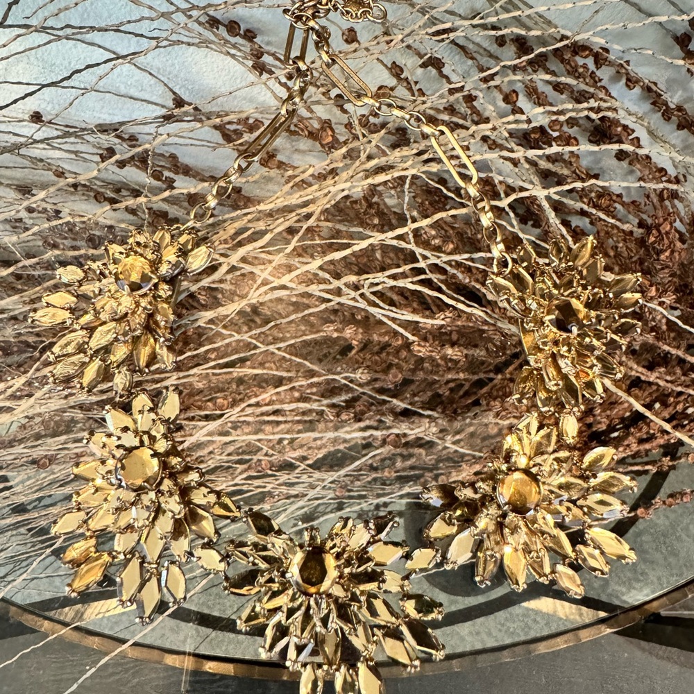 J.Crew Crystal Statement Necklace - Picture 4 of 10